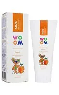 WOOM KIDS PEACH 3-8 BĒRNU ZOBU PASTA, 50ML