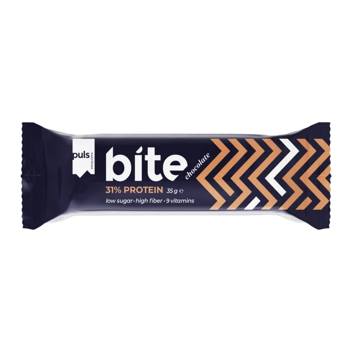 PROTEĪNA BATONIŅŠ PULS BITE AR ŠOKOLĀDES GARŠU 35G