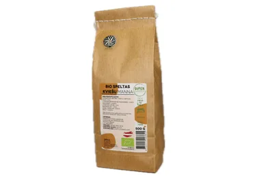 BIO SPELT.KVIEŠU MANNA SUPER GARDEN 500G