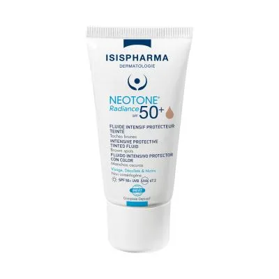 Isispharma Neotone Radiance SPF50+ tonēts aizsargfluīds pigmentācijai medium 30 ml
