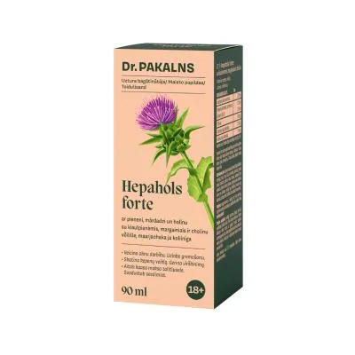 Dr.Pakalns Hepahols Forte šķidrums 90 ml
