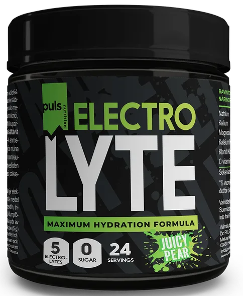 Pulsaar Electrolyte Juicy Pear pulveris, 120 g