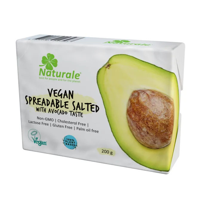 SĀLĪTS SMĒRIŅŠ NATURALE AR AVOKADO GARŠU, VEGĀNISKS 200G
