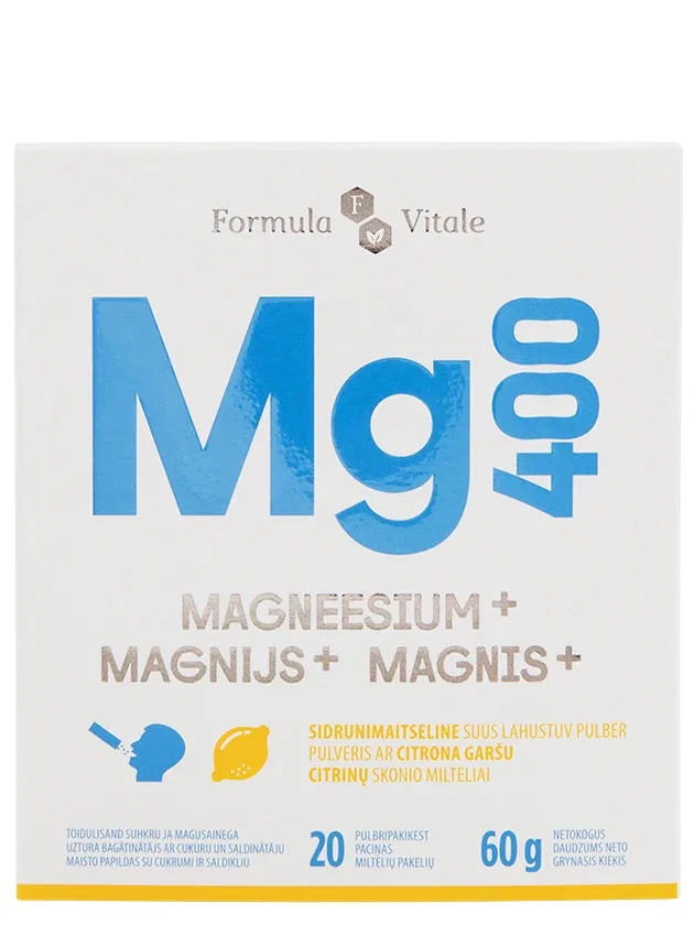 Formula Vitale Magnijs+, pulveris, 20 gb.