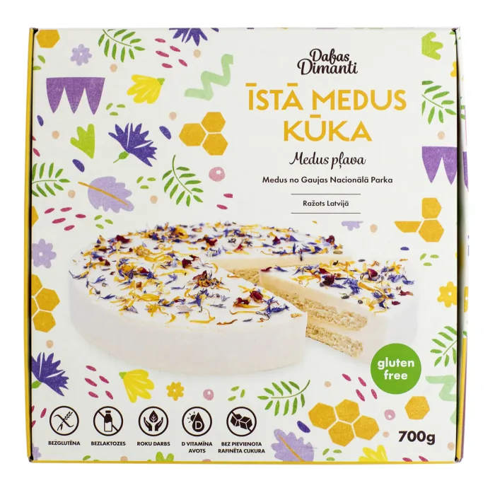 ĪSTĀ MEDUS KŪKA MEDUS PĻAVA 700G