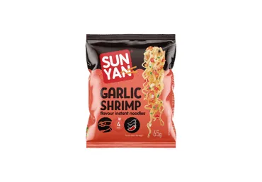ĀTRI PAGATAVOJAMAS NŪDELES SUN YAN GARNEĻU GARŠA 65G