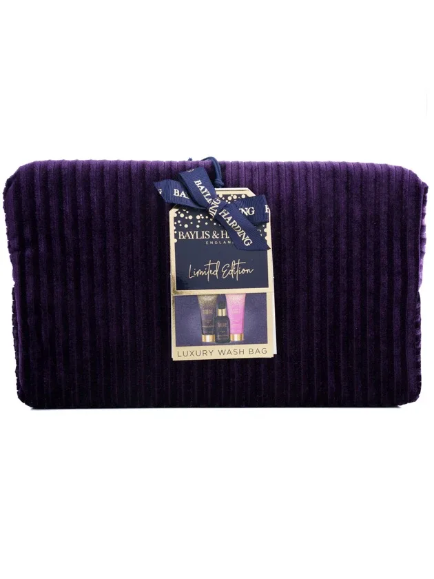 Baylis & Harding Mulberry Fizz Wash bag dāvanu komplekts, 1 gb.