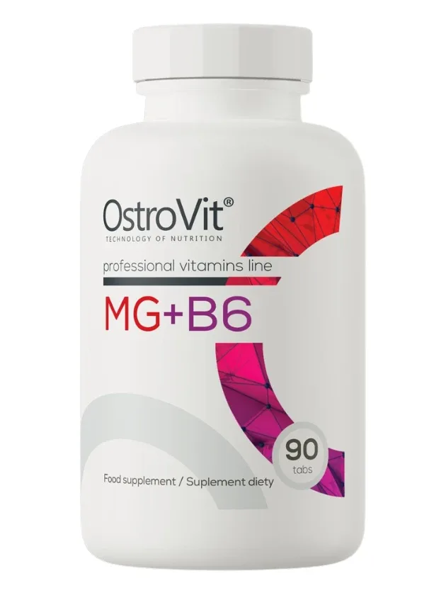 Ostrovit mg + B6 tabletes, 90 gb.