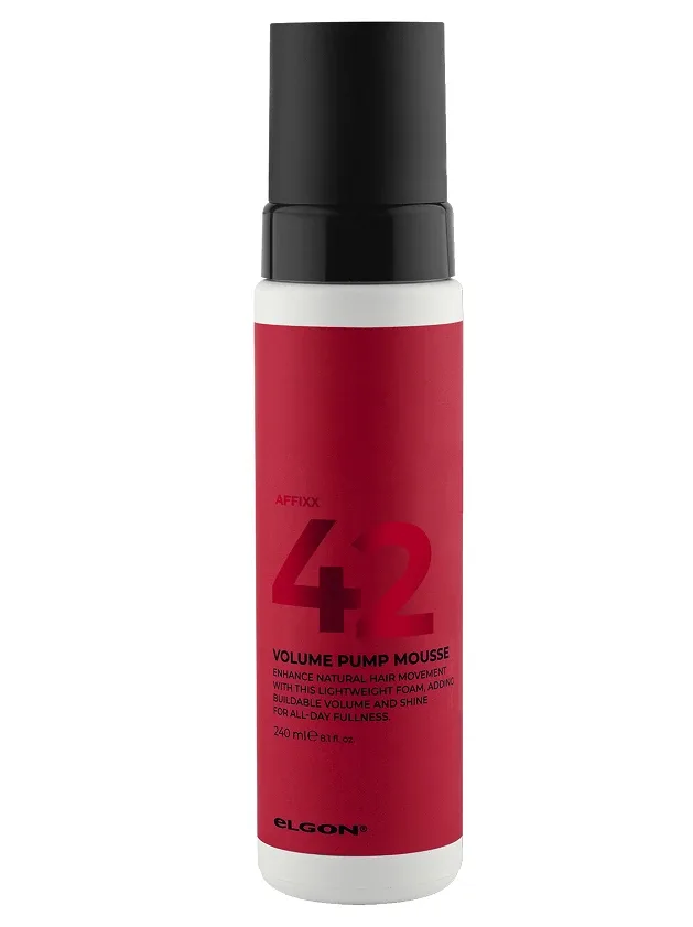 Elgon Affixx matu apjoma palielinošas putas 42 volume pump mousse, 240 ml