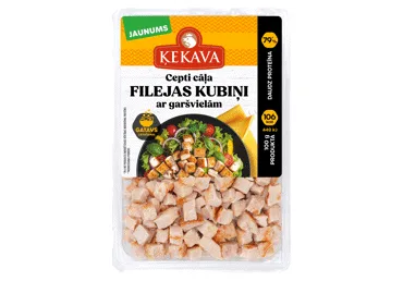 Куриное филе кубиками с приправами Ķekava, 250 г