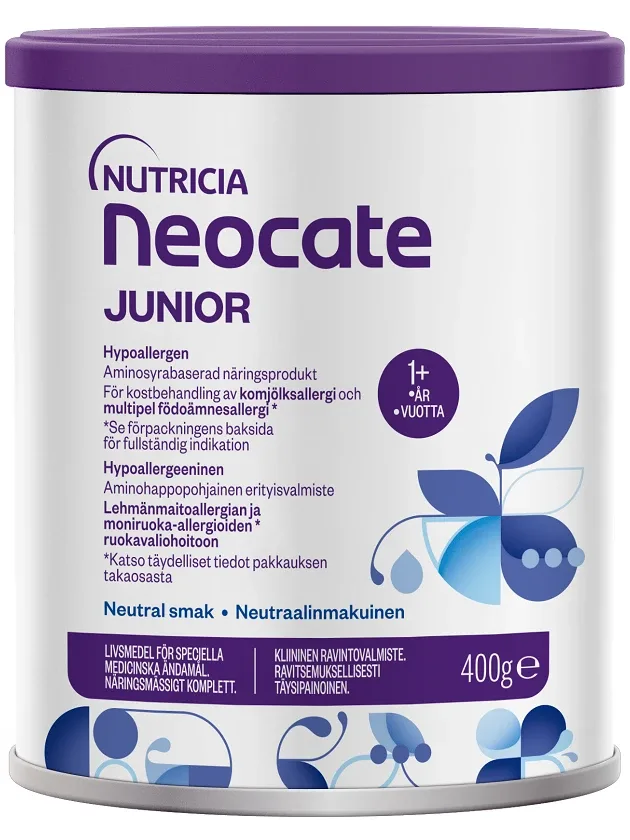 Neocate junior row unflavored, 400 g