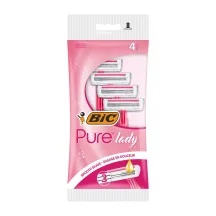 SKUVEKĻI BIC PURE3 LADY PINK SIEVIETĒM 4GAB