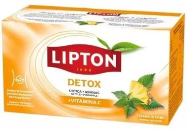ZĀĻU TĒJA LIPTON DETOX 17X1,9G