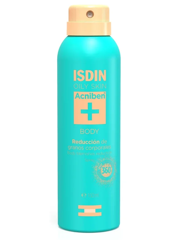 Isdin Acniben izsmidzināms līdzeklis ķermenim, 150 ml