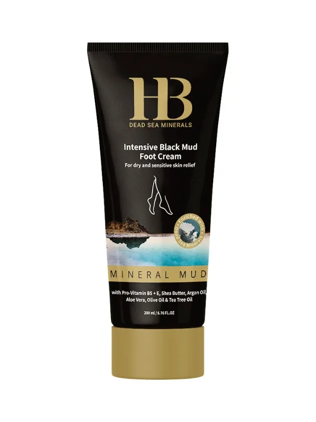 H&B intensīvs dubļu kāju krēms, 200 ml
