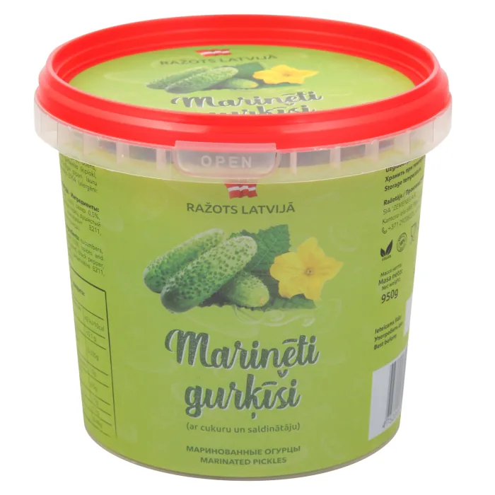 GURĶI MARINĒTI 950G