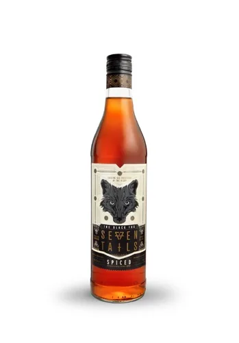 Stiprs alkoholiskais dzēriens Seven Tails Spiced, 40,7%, 0,7 l