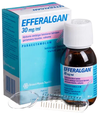 Efferalgan 30 mg/ml šķīdums, 90 ml