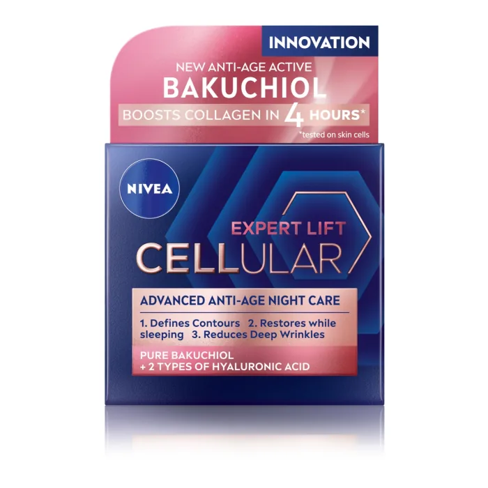 PRETGRUMBU NAKTS KRĒMS NIVEA CELLULAR EXPERT LIFT 50ML