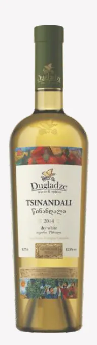 Baltvīns Dugladze Tsinandali, sauss, 12%, 0,75 l