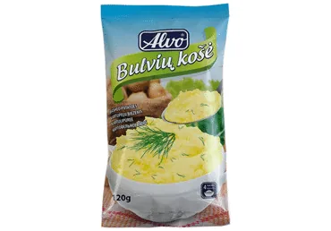 KARTUPEĻU BIEZENIS ALVO AR VISTAS GARŠU 120G