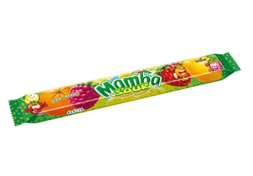 KOŠĻĀJAMĀS KONFEKTES MAMBA SOUR 4PAKA 106G