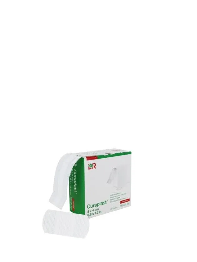 Curaplast plāksteris, rullis, 2 x 4 cm, 250 gb.