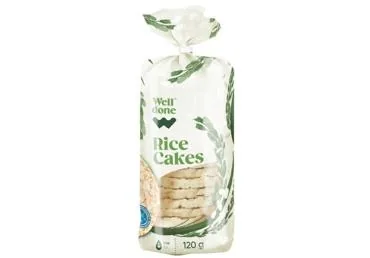 GALETES RĪSU BEZ SĀLS WELL DONE  120G