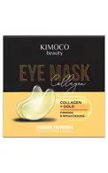 KIMOCO EYE MASK COLLAGEN+GOLD HIDROGELA MASKA ĀDAI AP ACĪM, 60GAB.
