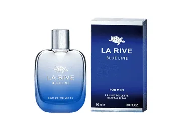 LA RIVE BLUE LINE VĪRIEŠU TUALETES ŪDENS 90ML