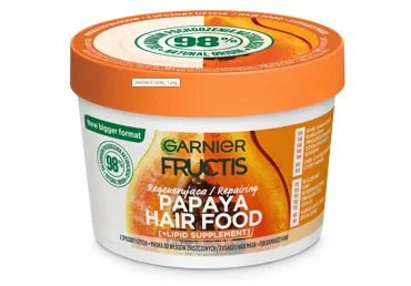 MATU MASKA GARNIER FRUCTIS HAIR FOOD PAPAYA 400ML