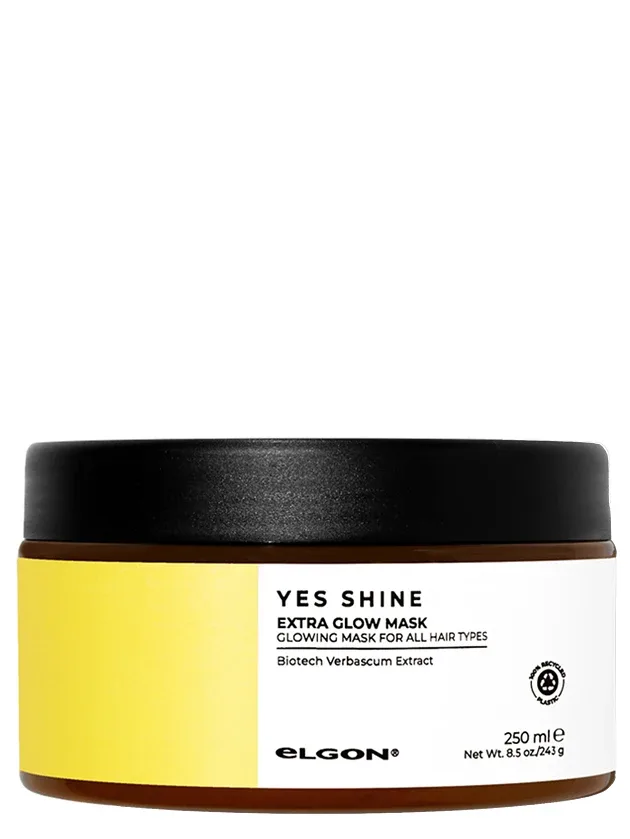 Elgon Yes Shine mirdzumu piešķiroša maska matiem, 250 ml