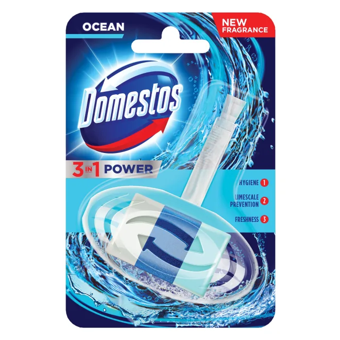 TUALETES BLOKS DOMESTOS OCEAN 3IN1 35G