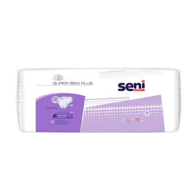 Super Seni Plus подгузники-трусы для взрослых, размер S, 30 шт.