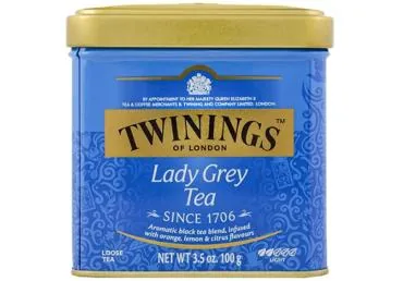 MELNĀ TĒJA TWININGS LADY GREY 100G