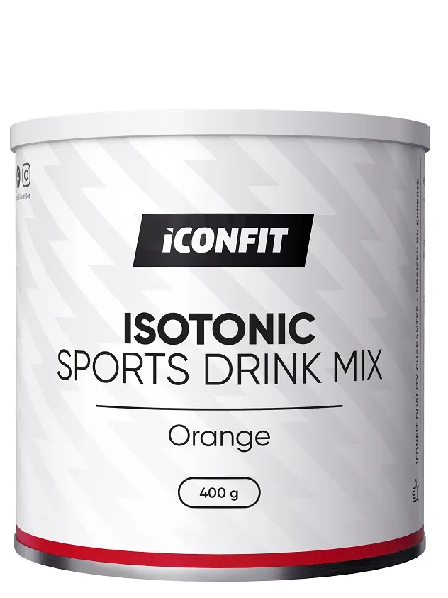 Iconfit Isotonic Sporta dzēriens ar apelsīnu garšu, 400 g