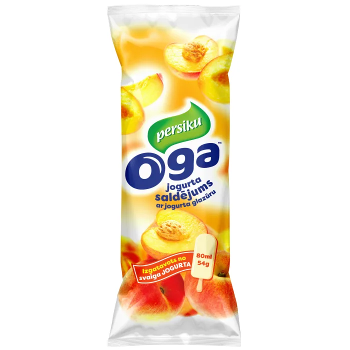 SALDĒJUMS OGA JOGURTA PERSIKU 80ML/55G