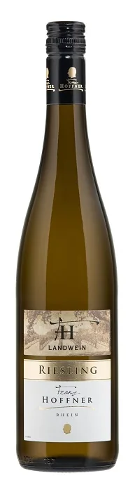 Vīns Franz Hoffner Riesling, pussalds, 9,5%, 0,75 l