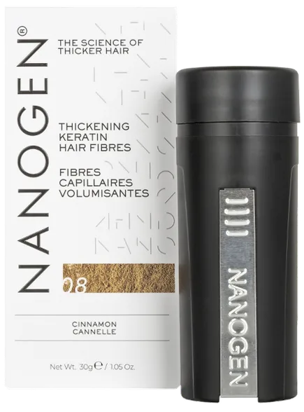 Волокна для волос Nanogen Keratin Cinnamon, 30 г