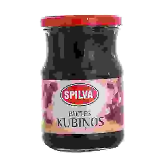 MARINĒTAS BIETES SPILVA KUBIŅOS 570G/380G