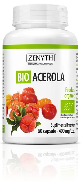Zenyth BIO Acerola kapsulas, 60 gab.
