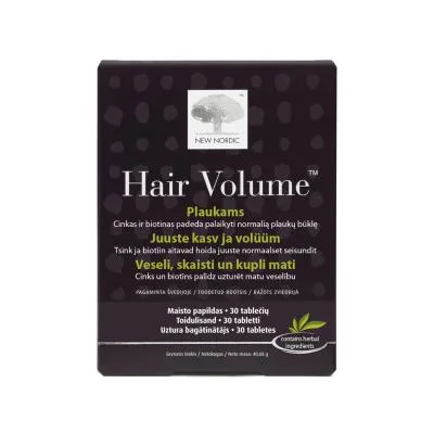 New nordic Hair Volume tabletes matiem N30
