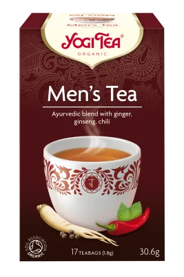 Yogi Tea Men’s Tea BIO tēja maisiņos, 17 gab.