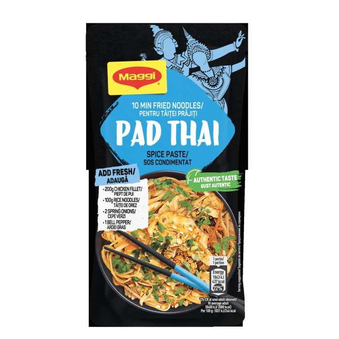 NŪDEĻU MĒRCE MAGGI PAD THAI 65G