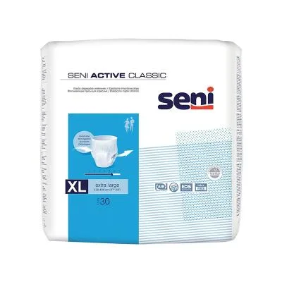 Впитывающие трусы для взрослых Seni Active Classic, XL, 30 шт.