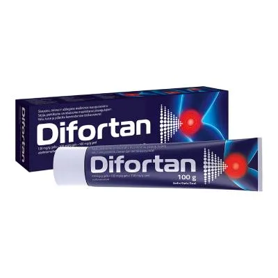 Difortan 100 mg/G gels 100 g
