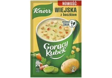 KARTUPEĻU ZUPA AR BEKONU KNORR 21G