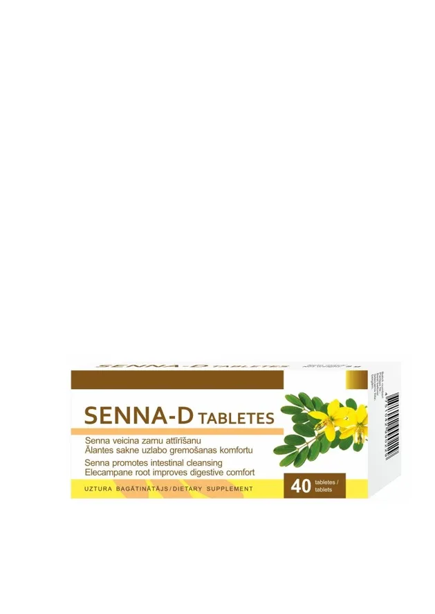 Senna - D tabletes, 40 gb.