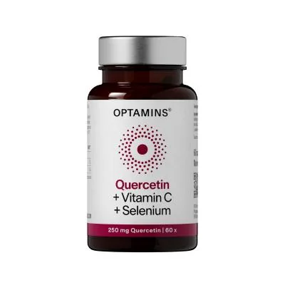 Optamins Quercetin + Vitamin C + selenium kapsulas N60