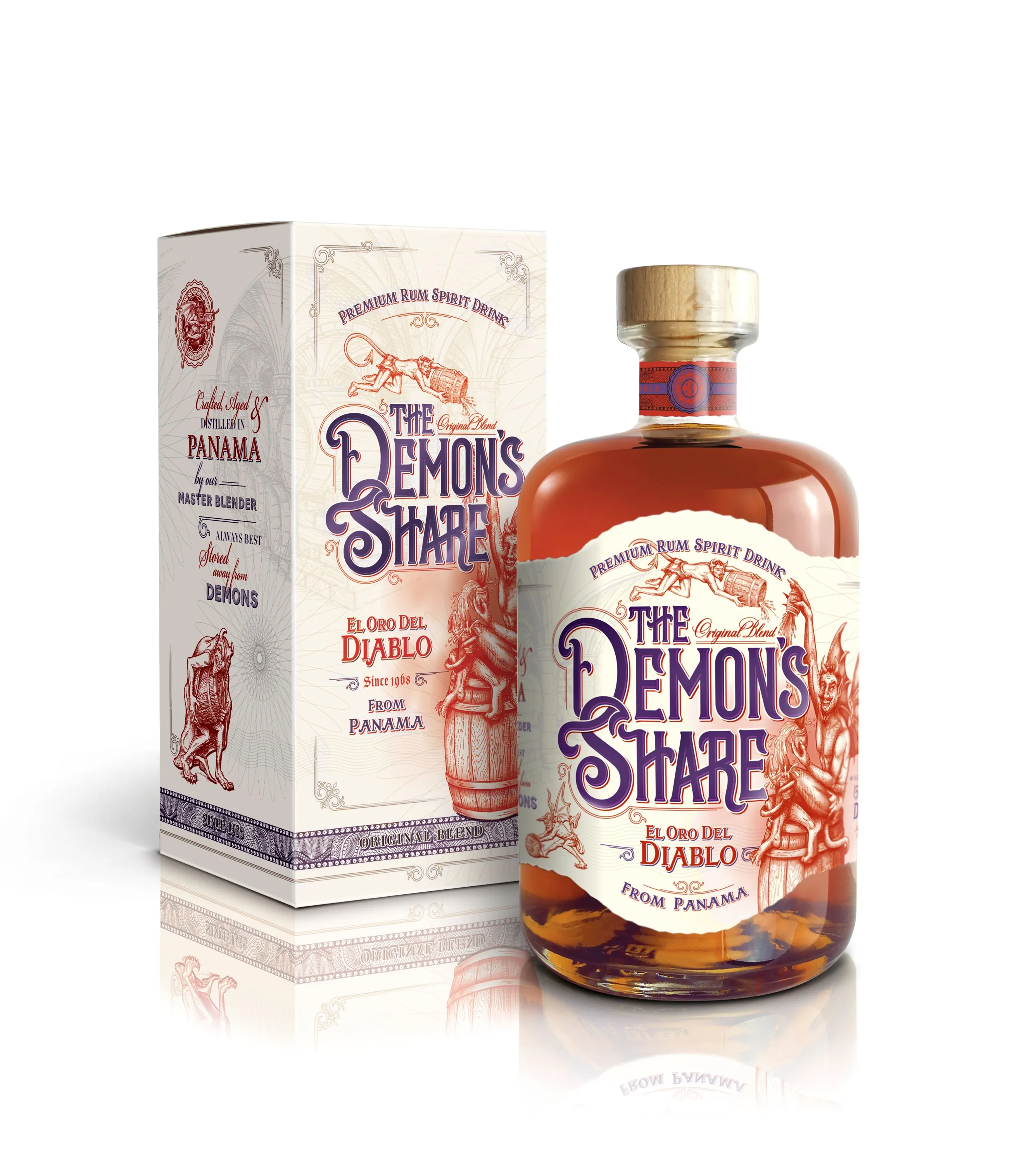 Ром Demon's Share, 3 года, 40%, 0,7 л